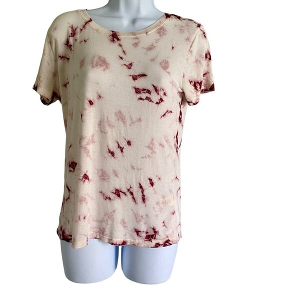 Mudd Y2K Tie-Dye Print Short Sleeve T-Shirt Large - Picture 2 of 9